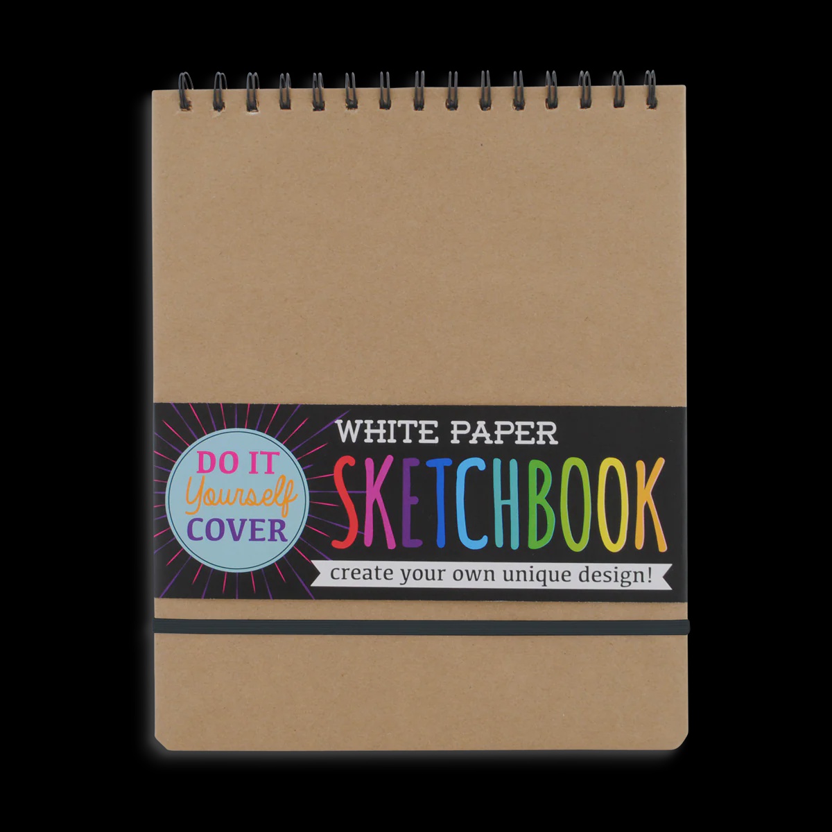 D.I.Y. Cover: White Paper Sketchbook