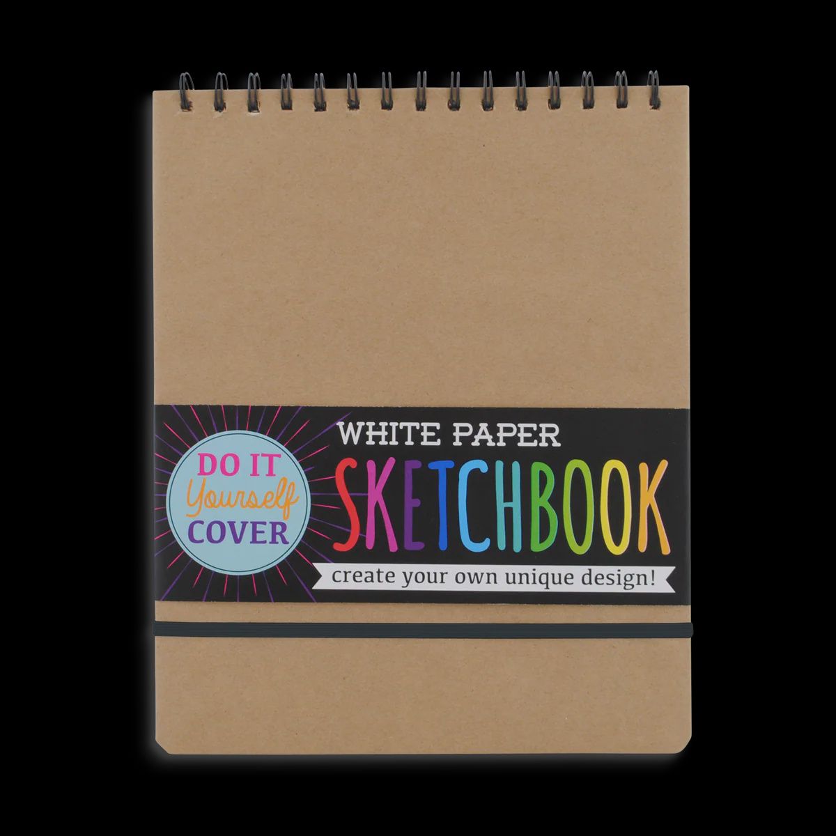 D.I.Y. Cover: White Paper Sketchbook