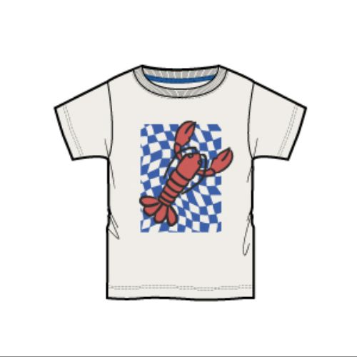 Checkerboard Catch Graphic Tee