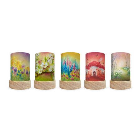 Baukje Exler Shade Set  for Lantern - Seasons