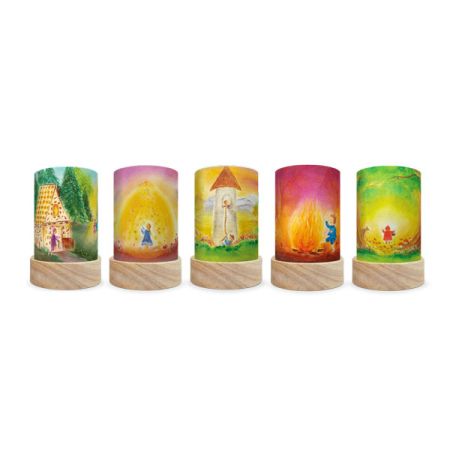 Baukje Exler Shade Set for Lantern - Fairy Tales