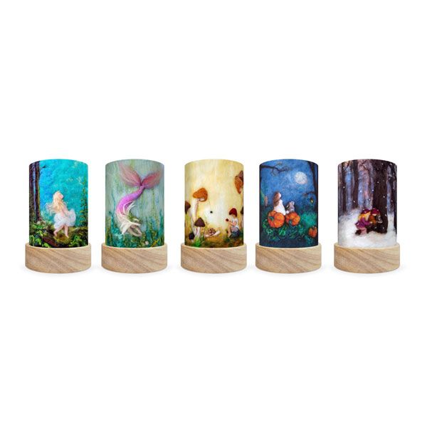 Het Wol Feetje Shade Set for Latern - Seasons