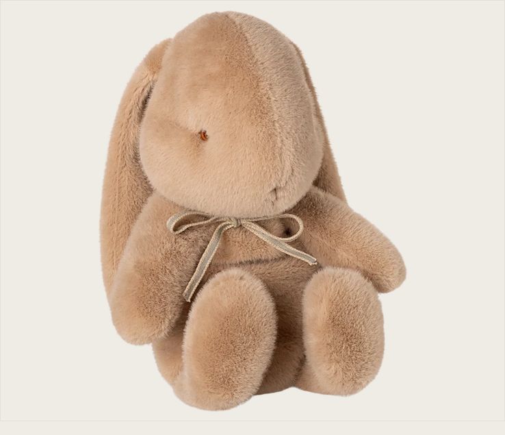 Plush Bunny, Medium - Cream Peach