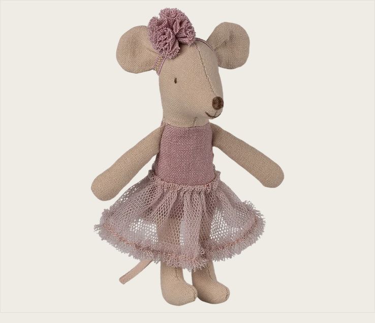 Ballerina Mouse - Little Sister - Heather