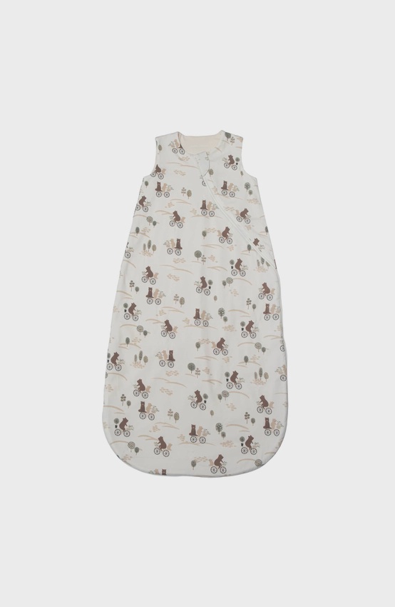 Sleep Bag 1.0 Tog - Bears On Bikes