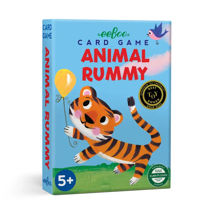 Animal Rummy Playing Cards