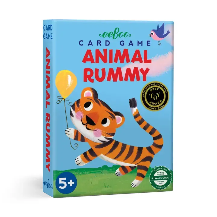 Animal Rummy Playing Cards
