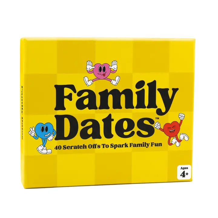 Family Dates Scratch Cards