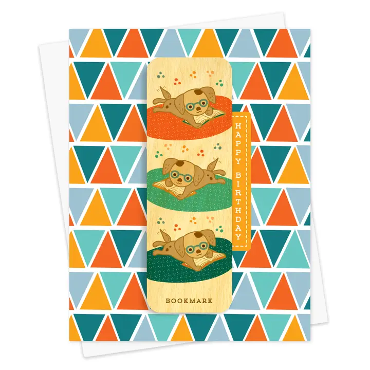 Bookmark Birthday Card