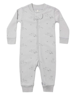 Zip Long Sleeve Sleeper - Squirrel