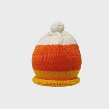Knit Baby Hat -  Candy Corn