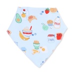 Bandana Bib - Breakfast Club Blue