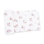 Swaddle Blanket - Explorer Puppy Pink