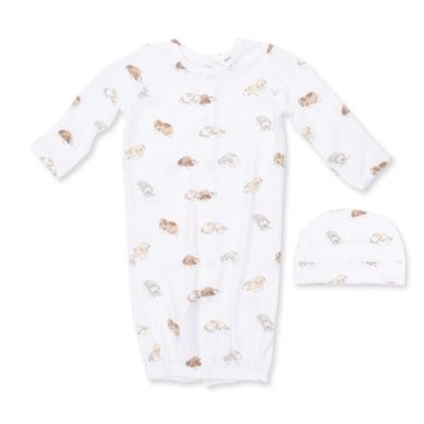 Convertible Gown and Beanie Hat Set - Puppy Snuggle Club
