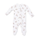 2 Way Zipper Footie - Explorer Puppy Blue