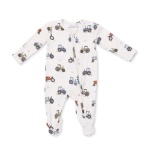 2 Way Zipper Footie - Future Farmer