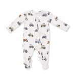 2 Way Zipper Footie - Future Farmer