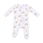 2 Way Zipper Footie - Little Explorer Fox