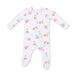 2 Way Zipper Footie - Little Explorer Fox