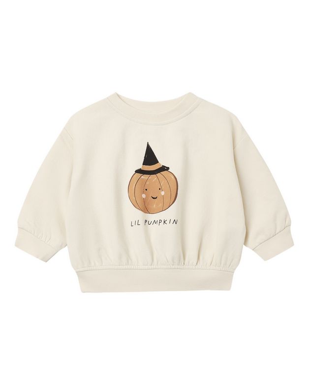 Relaxed Fleece Sweatshirt - Lil Pumpkin