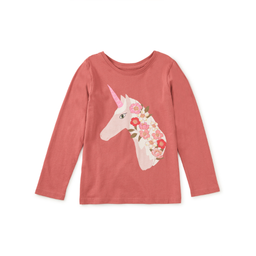 Floral Unicorn Graphic Tee