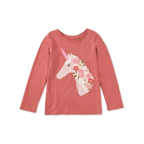 Floral Unicorn Graphic Tee