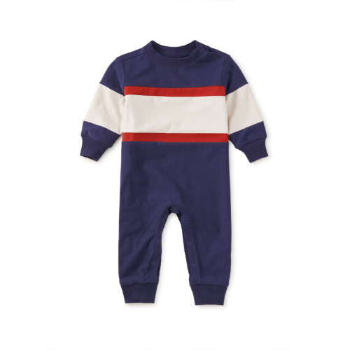 Colorblock Rugby Baby Romper