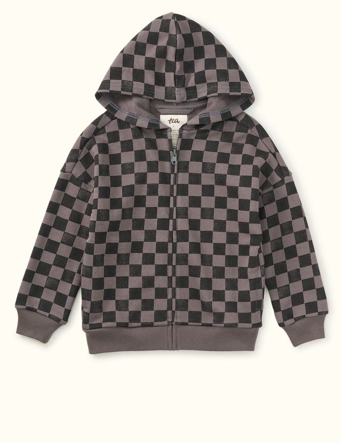 Easy Fit Hoodie - Checkerboard