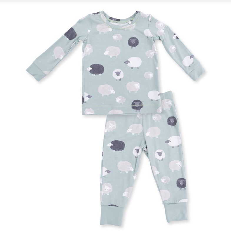 Long Sleeve Loungewear Set - Black Sheep