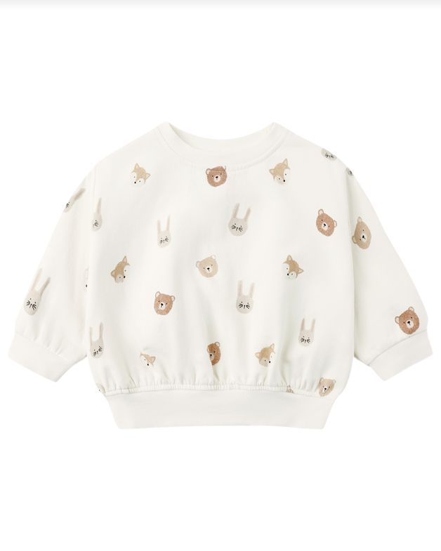 Relaxed Fleece Sweatshirt - Critters