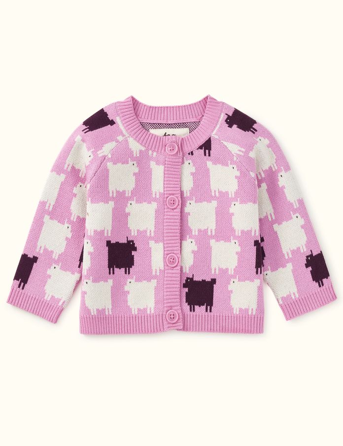Baa Baa Black Sheep Cardigan