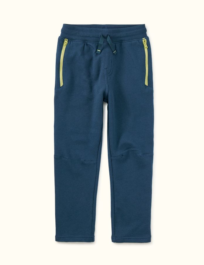 Feeling Zippy Joggers - Bedford Blue