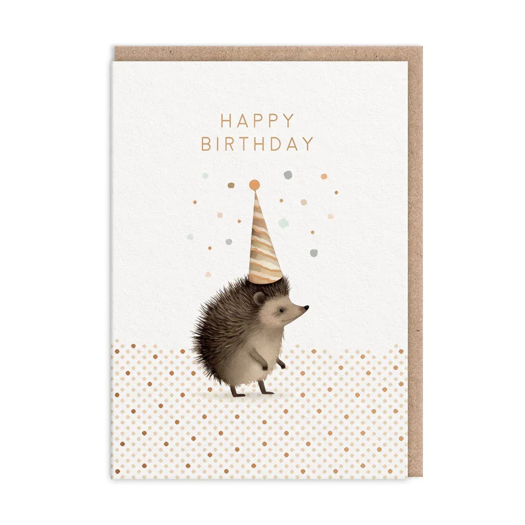 Hedgehog Greeting Card