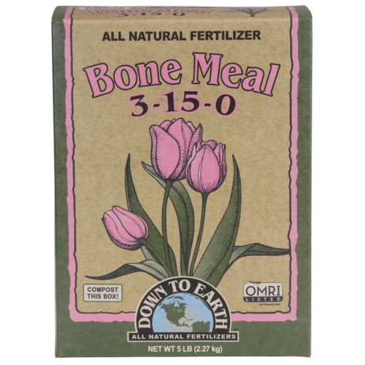 Down to Earth (#DTE07858) Organic Bone Meal Fertilizer 3-15-0  5 lb