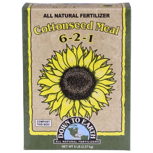 Down to Earth All Natural Cottonseed Meal Fertilizer 6-2-1  5 lb