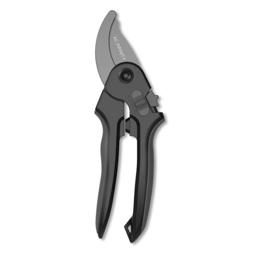 AC Infinity 8” Professional Bypass Pruning Shear  Stainless Steel SK-5 Blades with Nonstick Teflon Coating  Tree Trimmer Secateurs for Gardening  Hydroponics  Grow Tents