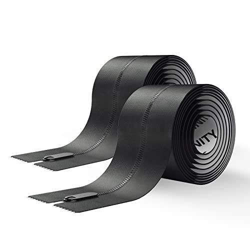 AC Infinity Peel and Stick Zipper 2-Pack, 7 Ft. X 3 in. Heavy Duty Dust Barrier, Double Sided Zipper for Grow Rooms, Greenhouses, Construction Sites,
