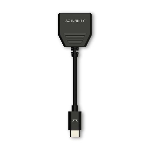 AC Infinity Molex to UIS Port Adapter Dongle  6.5” Conversion Cable Cord  Works with CLOUDLINE  AIRLIFT  and CLOUDWAY EC Fans