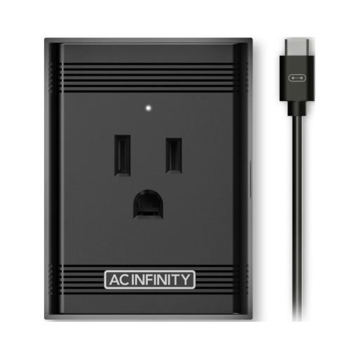 AC Infinity UIS Control Plug  Socket Adapter to Connect UIS Smart Controllers to Outlet Devices