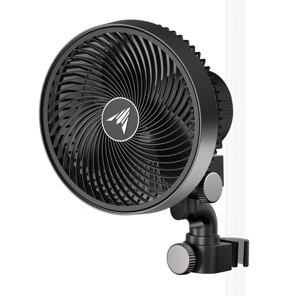 AC Infinity CLOUDRAY S6  Grow Tent Clip Fan 6” with 10-Speeds  EC-Motor  Weatherproof IP-44  Auto Oscillation  Quiet Hydroponics Circulation Cooling