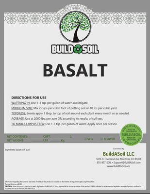 Basalt Rock Dust (44lb)