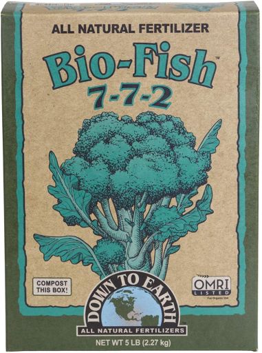 DTE -  Bio-Fish Fertilizer Mix 7-7-2  5 lb