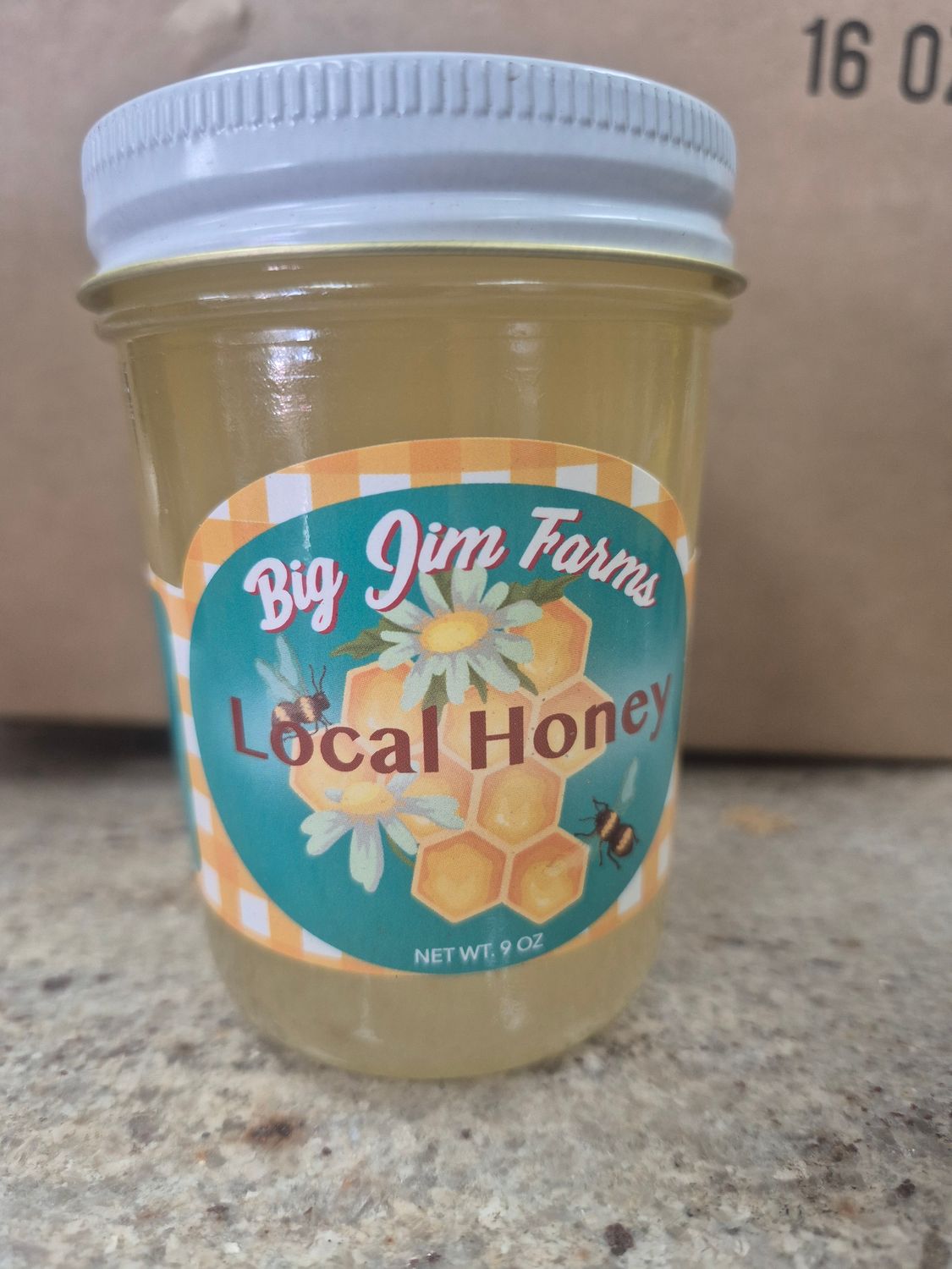Big Jim Farms - Raw Unfiltered Honey 9oz