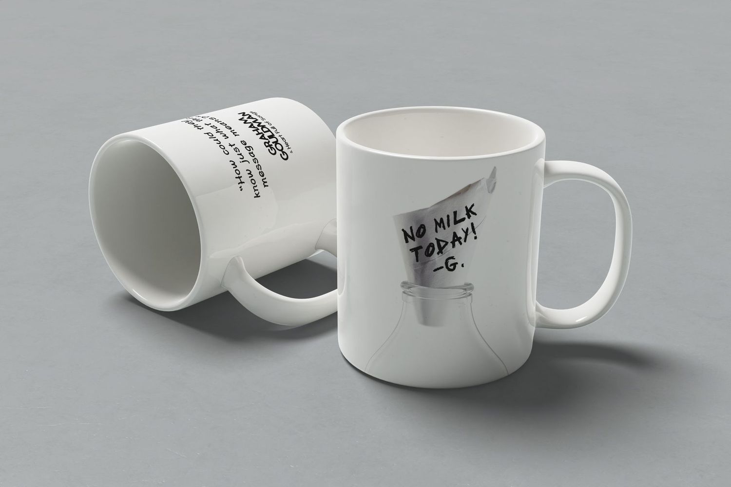 'No Milk Today' Coffee Mug