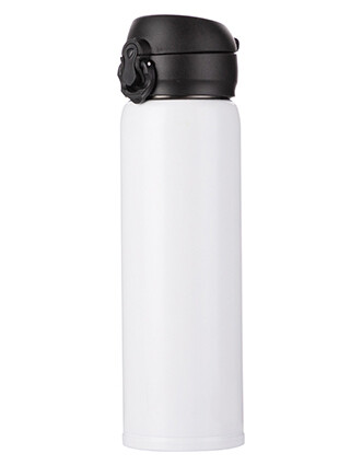 Personalizirana bijela metalna termosica 500ml/17oz