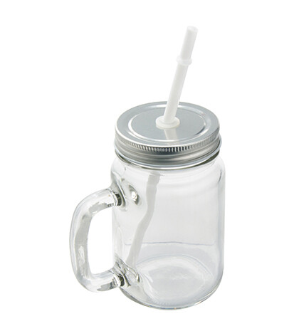 Personalizirana staklenka sa slamkom 300ml