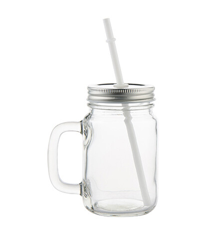 Personalizirana staklenka sa slamkom 300ml