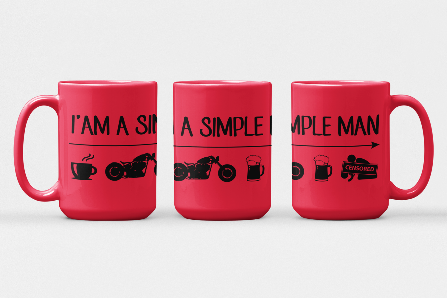 Simple man MAT šalica