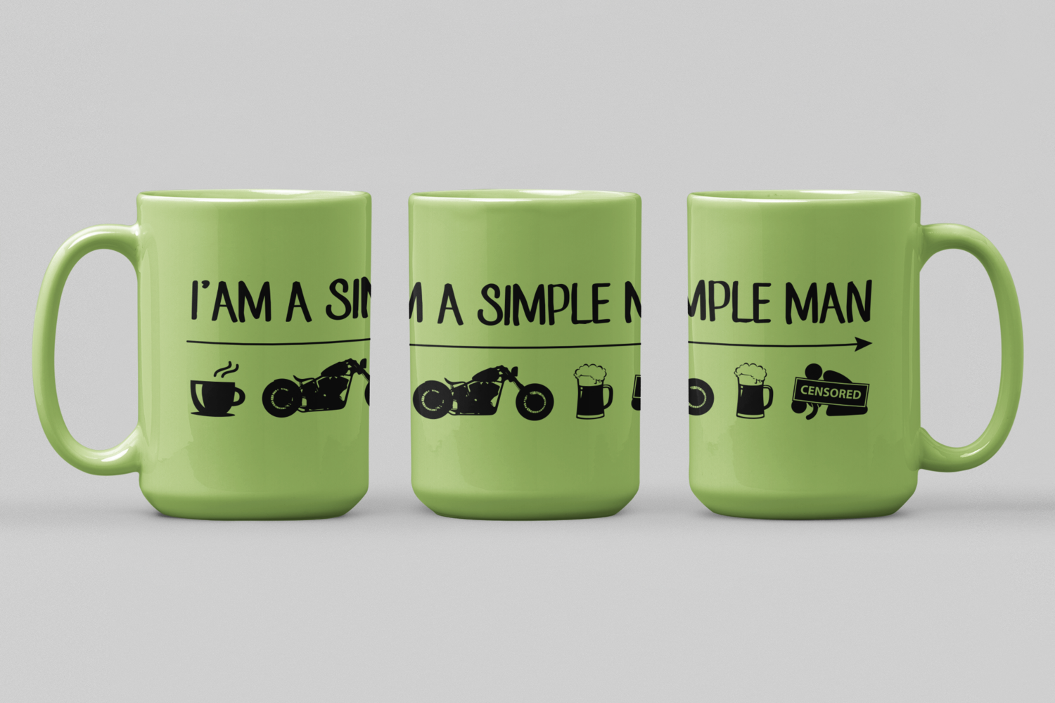 Simple man MAT šalica