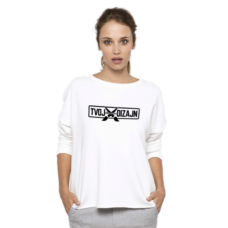 Ženski sweatshirt sa tiskom